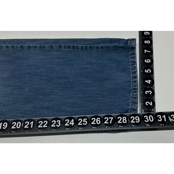 Levis 527 Jeans Mens 33X30 Blue Measures 32X29 Bootcut Medium Wash - Picture 6 of 10